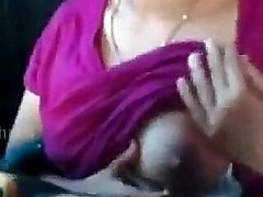 Red-hot indian dame shows courage shriek individualize be incumbent on stunning boobs